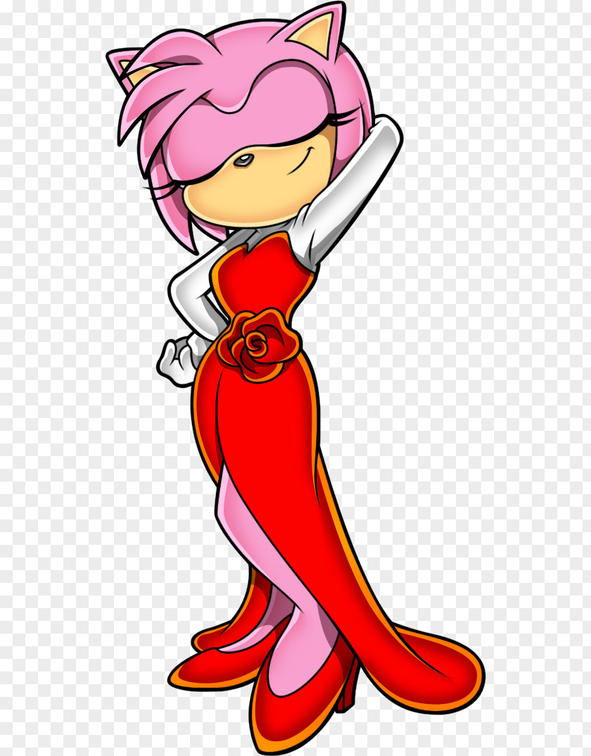 Dress Amy Rose Sonic Adventure Doctor Eggman Video Game PNG