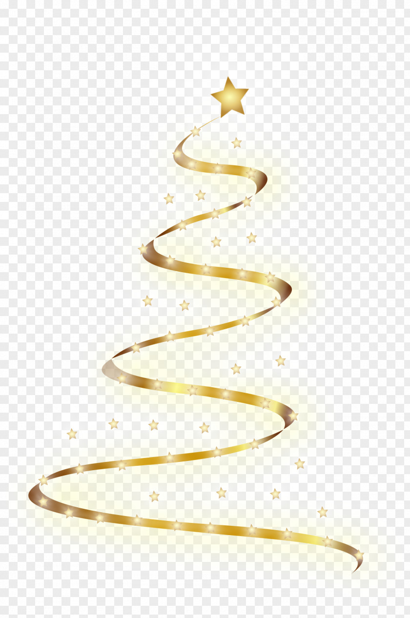Garland Christmas Tree Ribbon Clip Art PNG