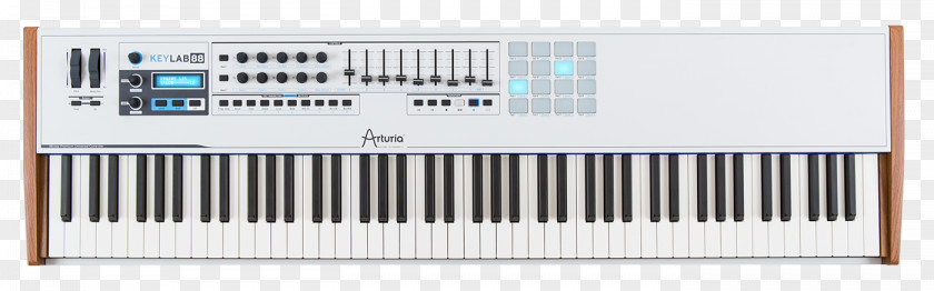 Good Newspaper Design Arturia KeyLab 88 BE MIDI Keyboard Sound Synthesizers PNG