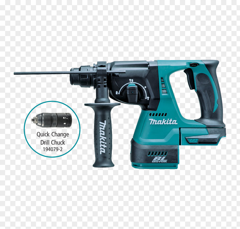 Hammer Makita 18v Rotary Drill SDS Augers PNG