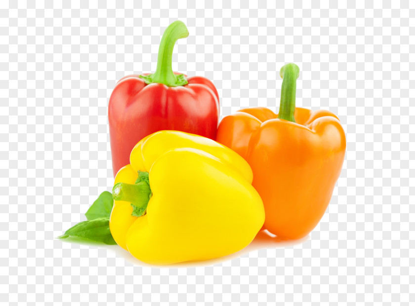 Vegetable Chili Pepper Yellow Red Bell Paprika PNG