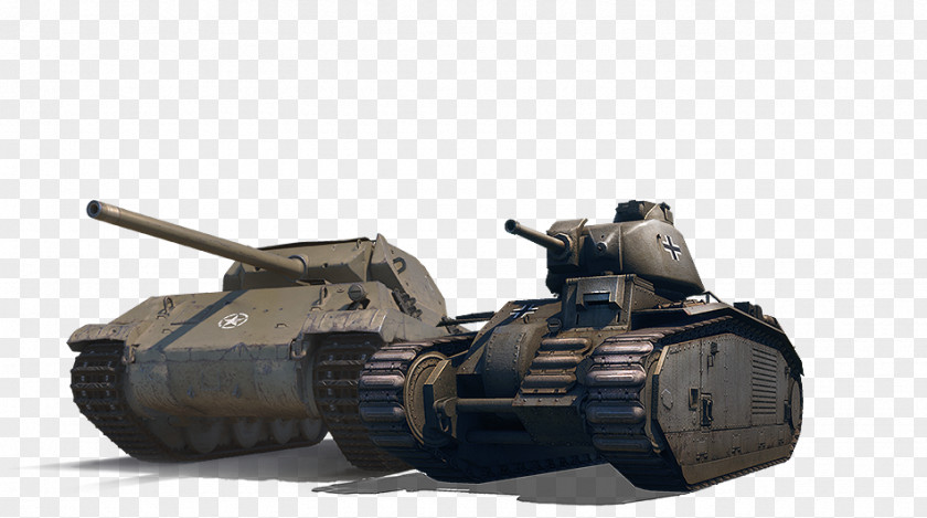 German Tank Churchill Self-propelled Artillery Gun Turret PNG