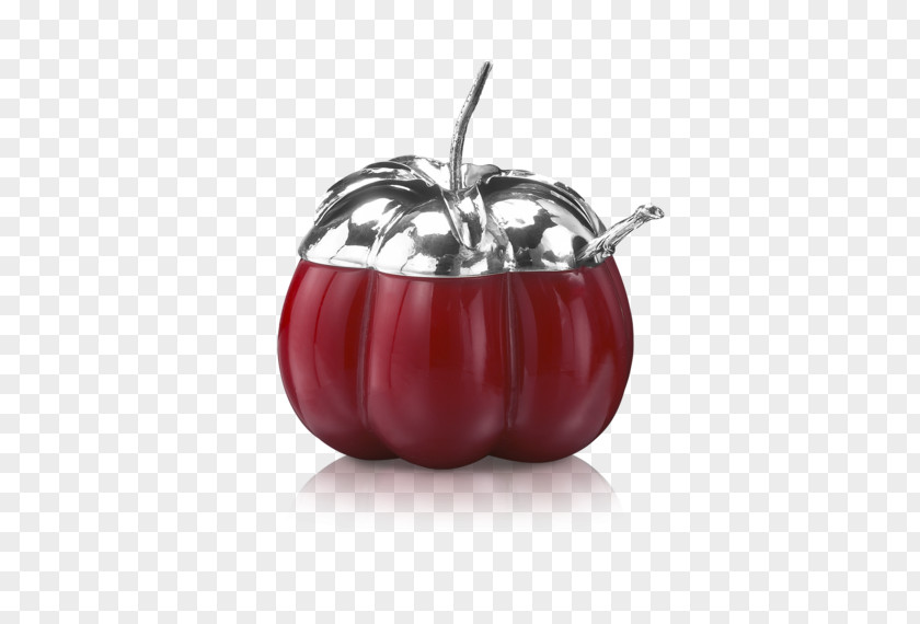 Jar Tomato Jam Sterling Silver Glass PNG