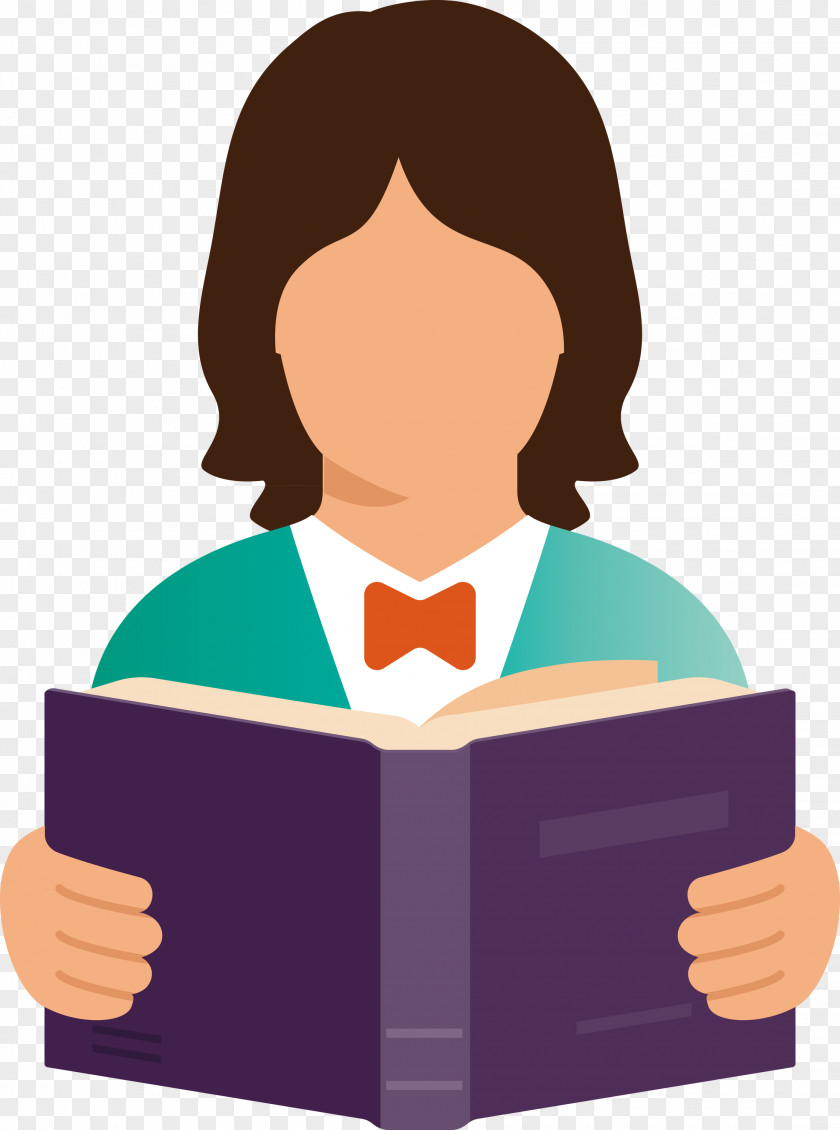 Reading Book Teacher PNG