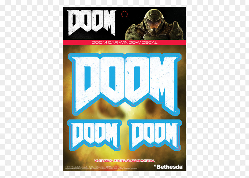 Window Logo Decal Poster Doomguy PNG