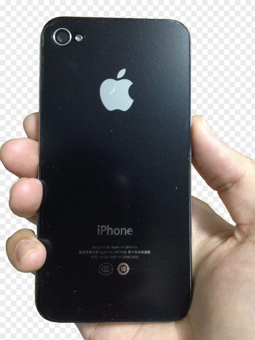Black IPhone4 Back IPhone 4S IPod Touch Smartphone 6S PNG