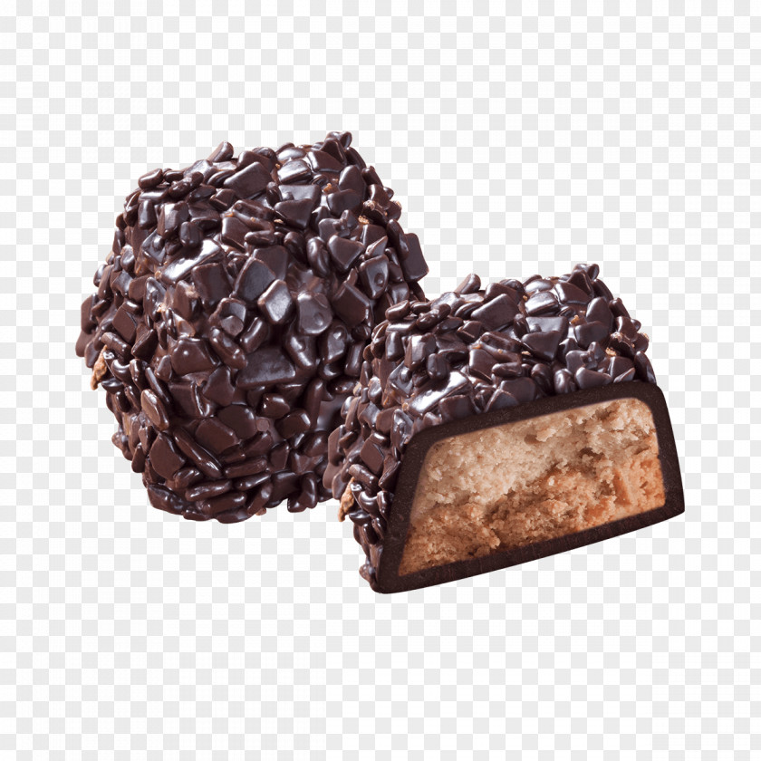 Chocolate Fudge Truffle Belgian Praline Bonbon PNG