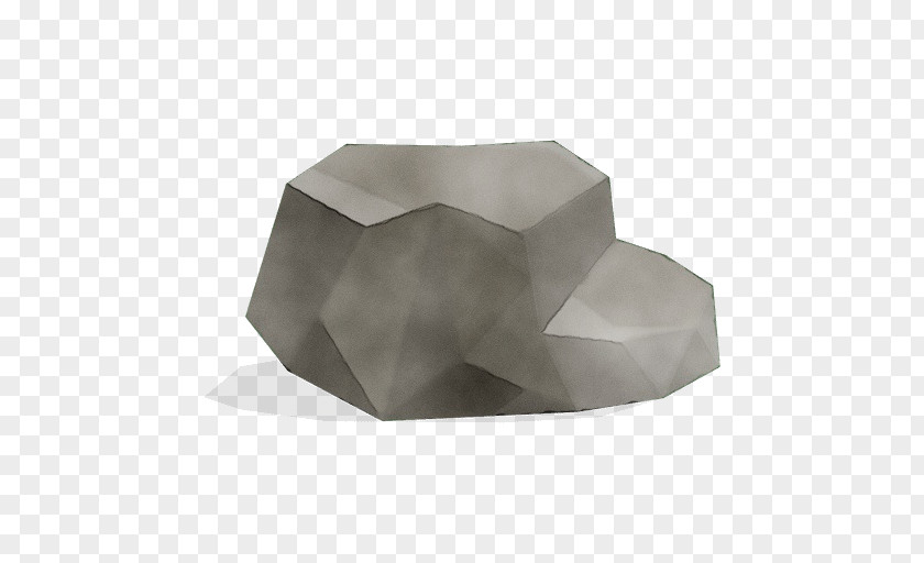 Crystal Silver Table Rock Metal Furniture PNG