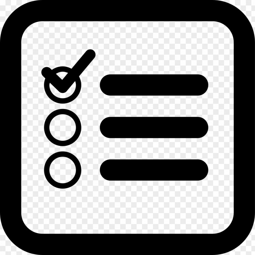 List Vector Checklist Icon Design PNG