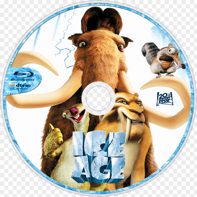 Sid Ice Age Manfred Scrat Film PNG
