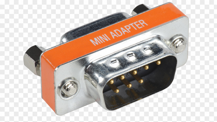 Adapter Electrical Connector Null Modem Cable D-subminiature PNG