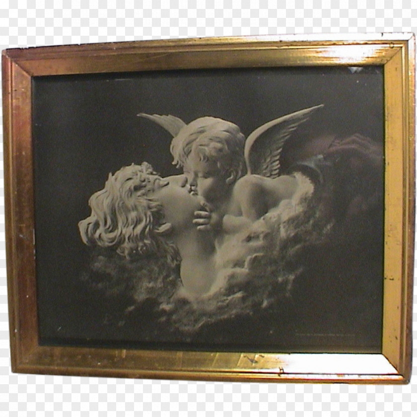 Cupid Psyche Revived By Cupid's Kiss And Printing PNG