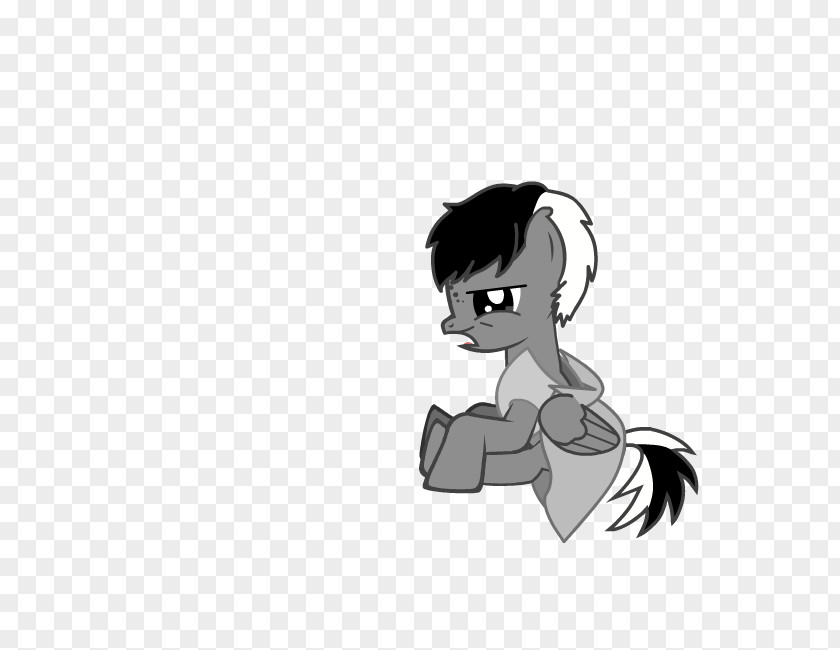 Horse Pony Cartoon Black Drawing PNG