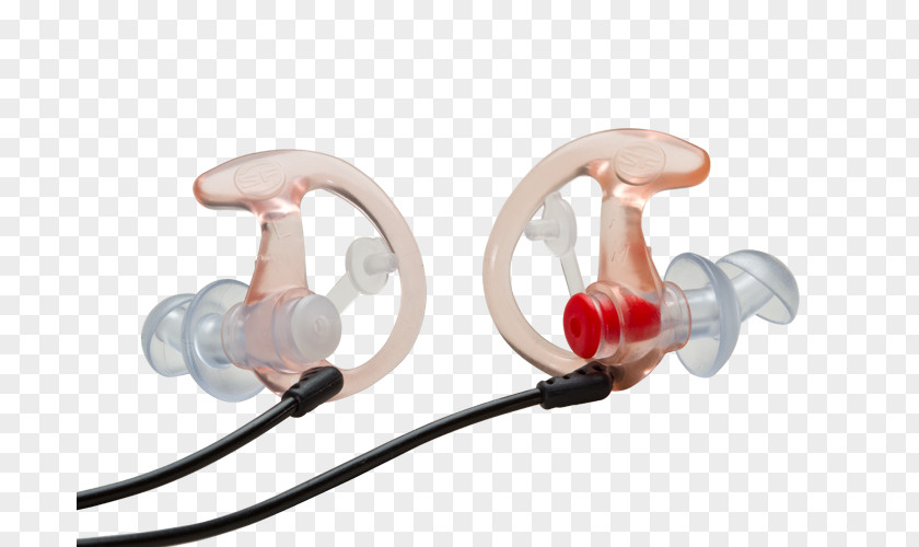 Right Ear Surefire EarPro EP3 Sonic Defenders Defender Earplugs PNG