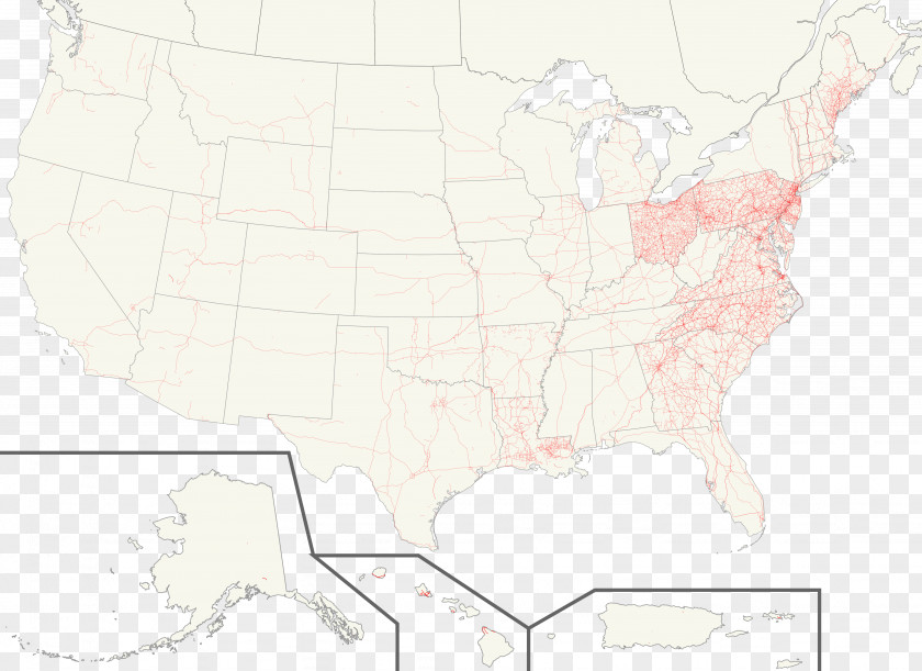United States Map Ecoregion Tuberculosis PNG
