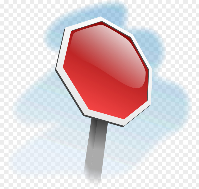 Angled Bangs Clip Art Stop Sign Openclipart Traffic Vector Graphics PNG