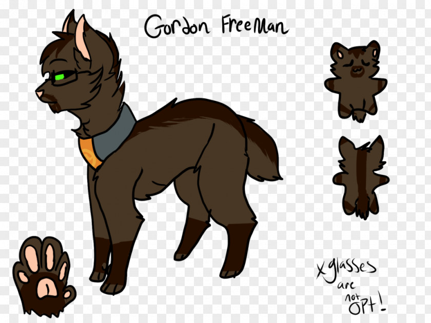 Gordon Freeman Cat Dog Horse Pony Pack Animal PNG