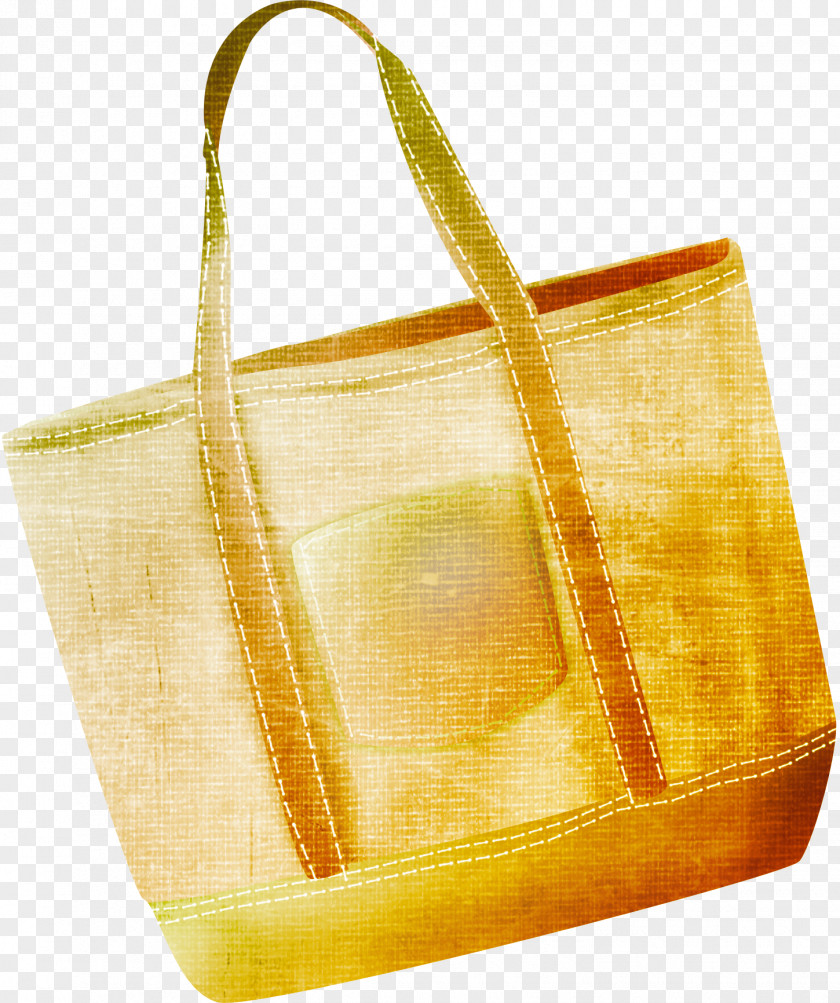 Orange Bag Tote Handbag Clip Art PNG