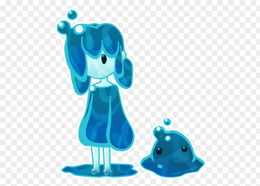 Puddle Water Slime Rancher Humanoid Game PNG
