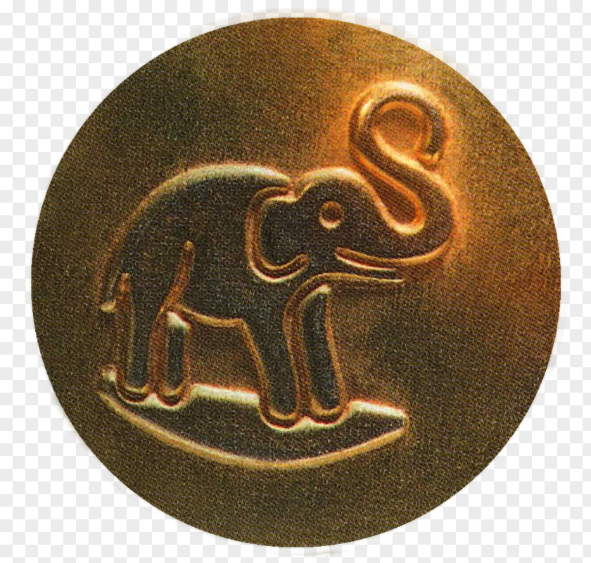 Richard Steiff 01504 Bronze Elephantidae Material Font PNG