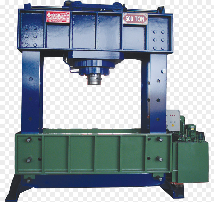 Ton Machine Press Hydraulics Hydraulic Manufacturing PNG