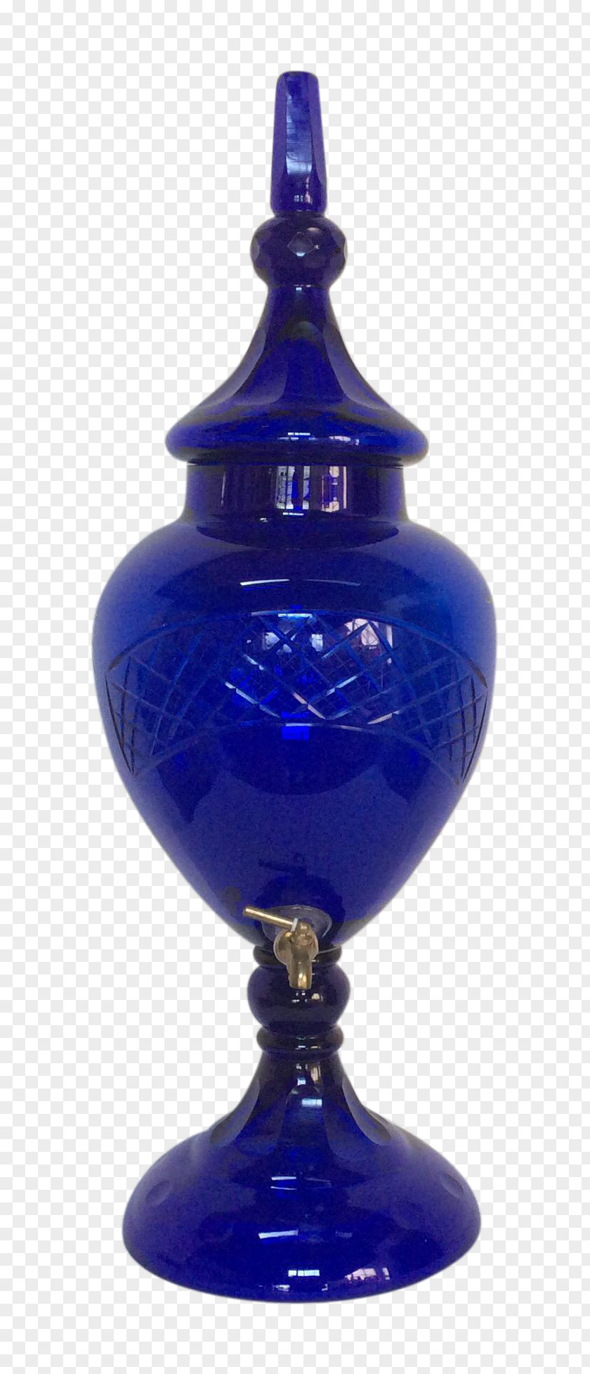 Apothecary Cobalt Blue Vase Urn Purple Artifact PNG
