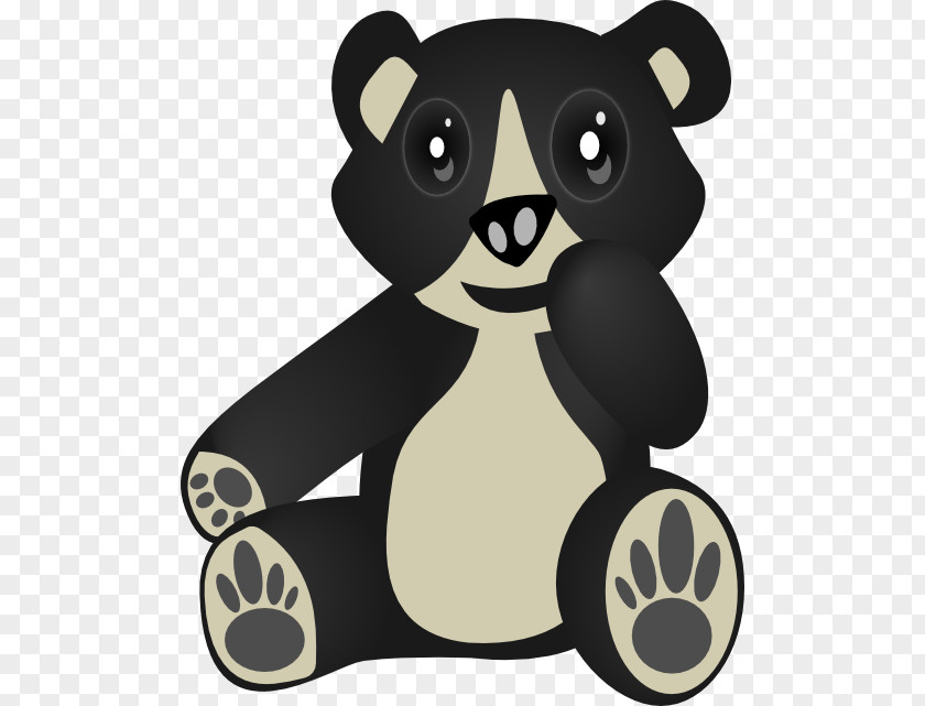 Bear American Black Brown Giant Panda Clip Art PNG
