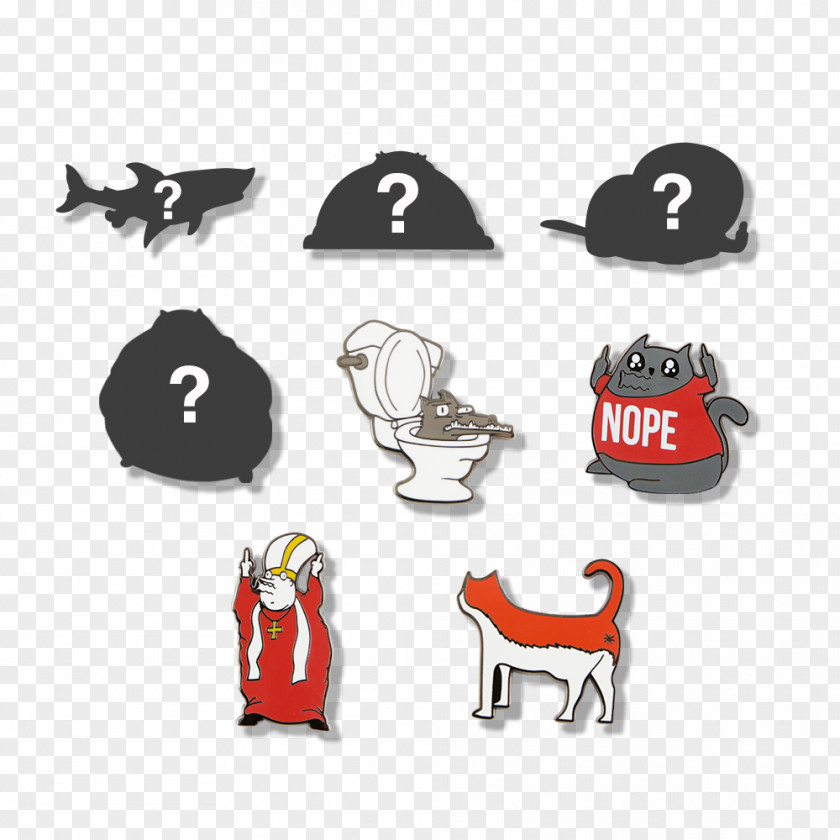Cat Exploding Kittens Lapel Pin Card Game PNG