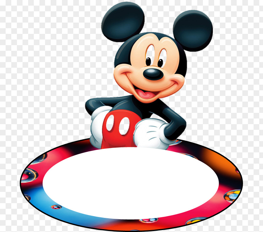 Name Tag Mickey Mouse Minnie Goofy Donald Duck PNG