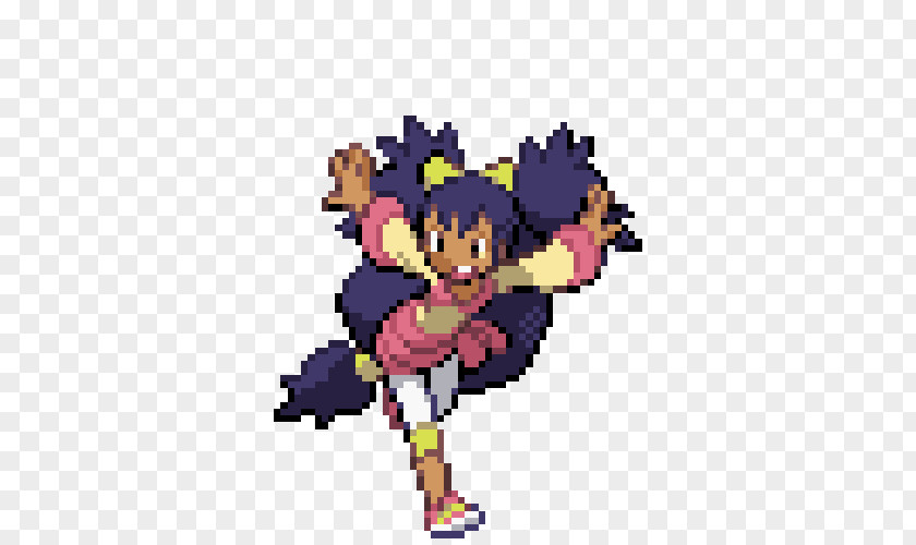 Pokemon Black & White Iris Ash Ketchum Pokémon Sprite PNG