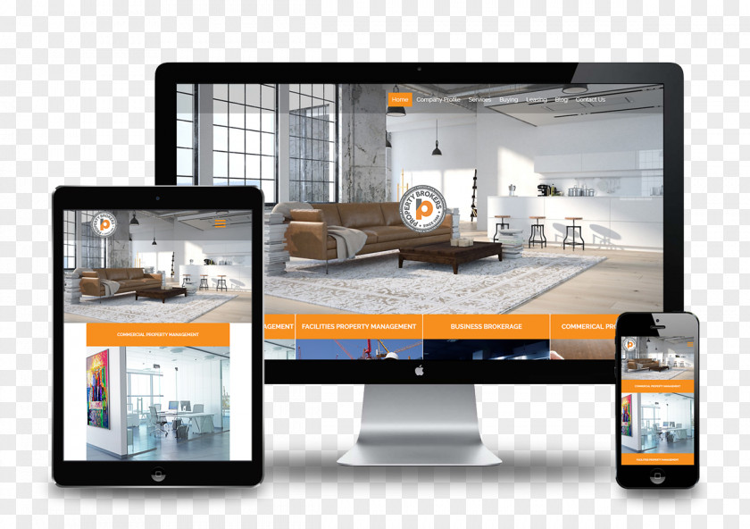 Real Estate Publicity Web Development Responsive Design Developer PNG