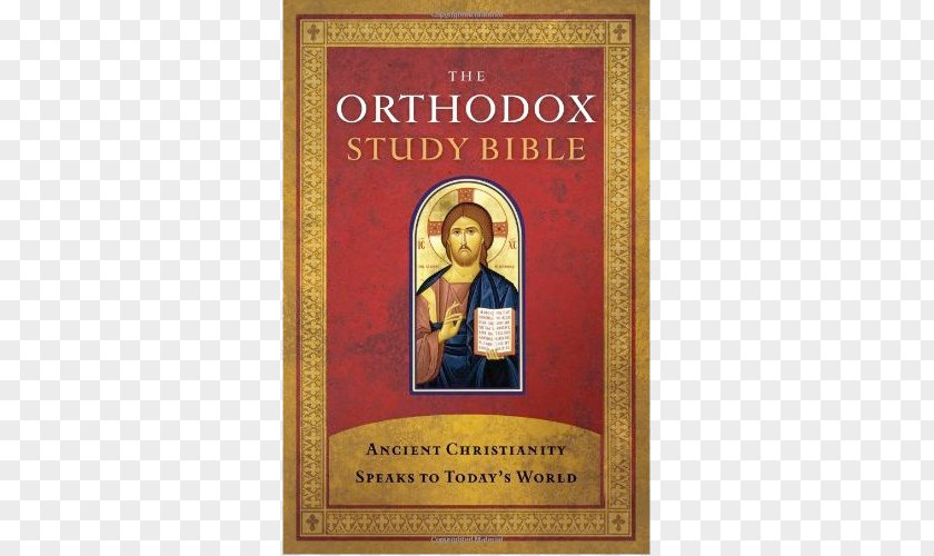 Book The Orthodox Study Bible: Ancient Christianity Speaks To Today's World New Testament And Psalms, King James Version PNG