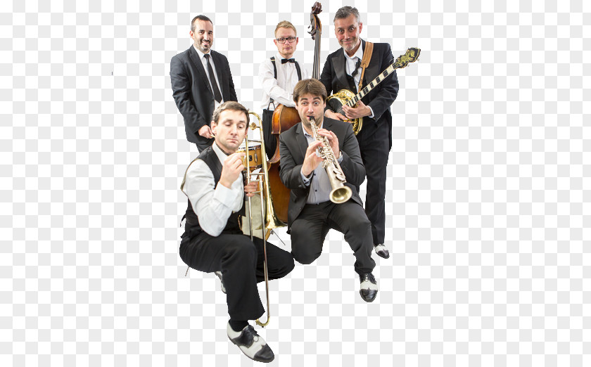 Orchestre PIC'PULSES JAZZBAND Lyon Jazz Band Brass Instruments PNG