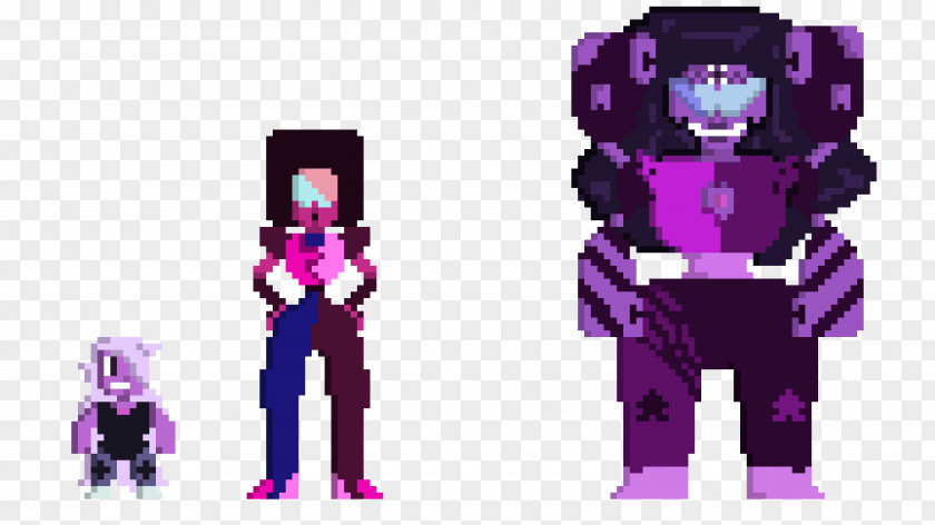 Pink Diamonds Garnet Pearl Pixel Art Sugilite PNG