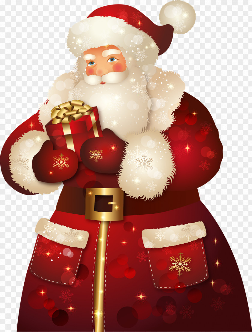 Saint Nicholas Ded Moroz Santa Claus Christmas Ornament Tree PNG