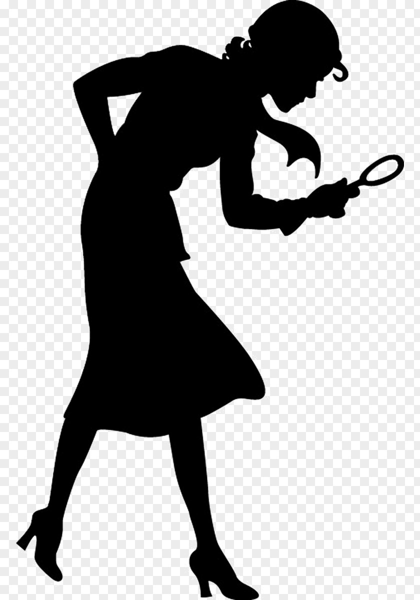 Silhouette Nancy Drew Clip Art Image Woods Vector Graphics PNG