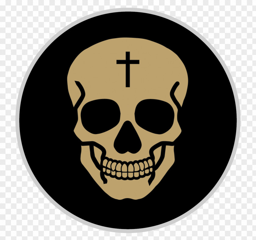 Sticker Symbol Skull PNG