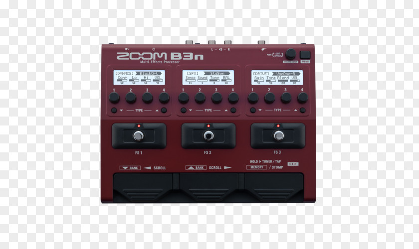 Bass Guitar Effects Processors & Pedals Zoom G5n B1on Corporation PNG