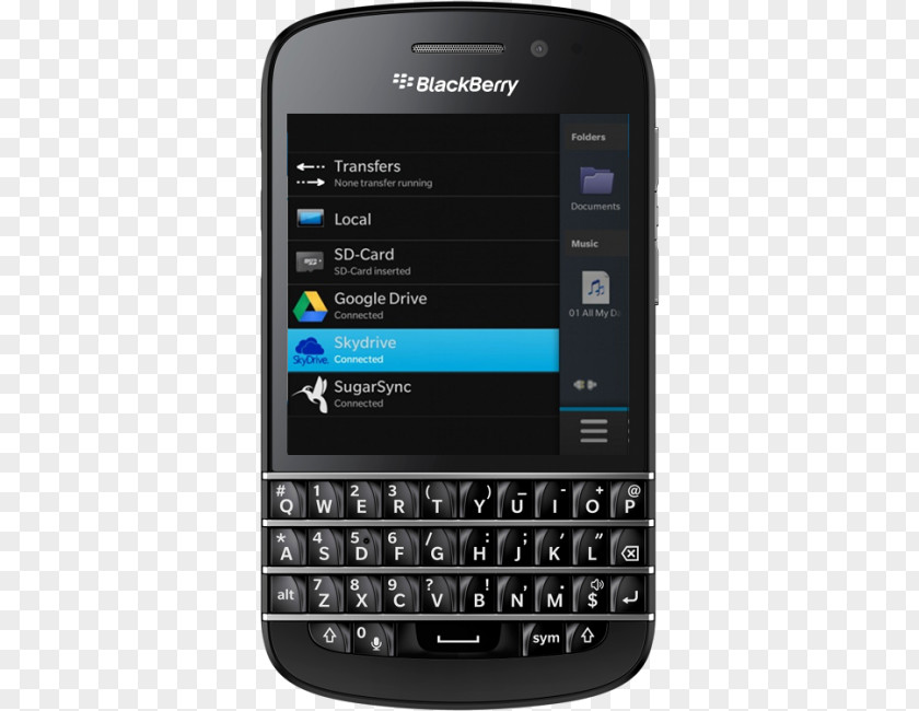 BlackBerry 10 Q10 Z10 Classic Curve 9300 Screen Protectors PNG