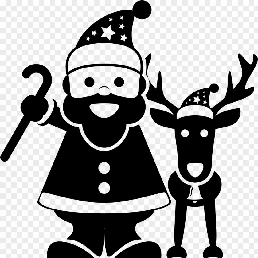 Claus Pictogram Santa Rudolph Christmas Day Reindeer PNG
