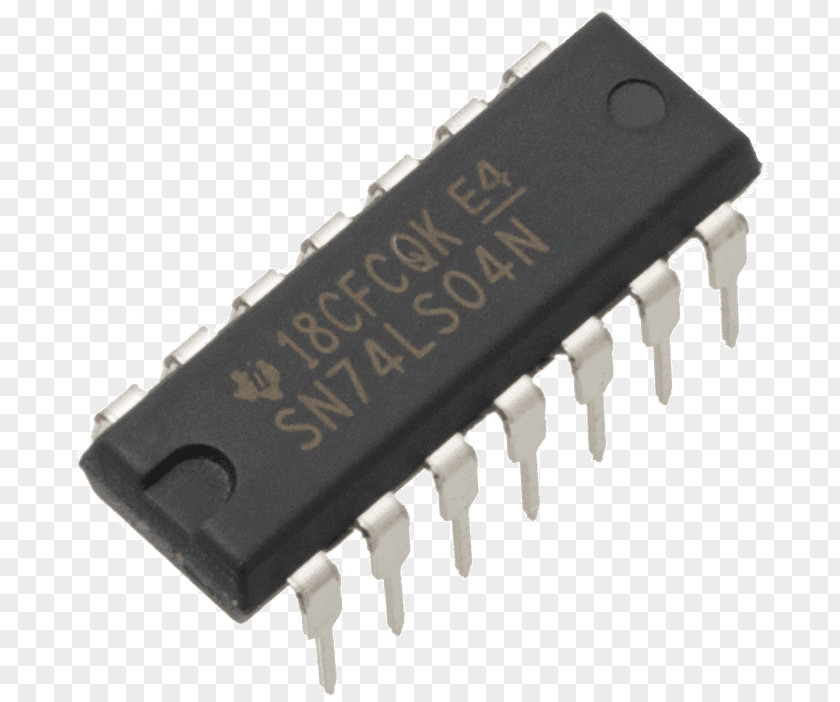 Inverter Integrated Circuits & Chips AND Gate Logic 0 PNG