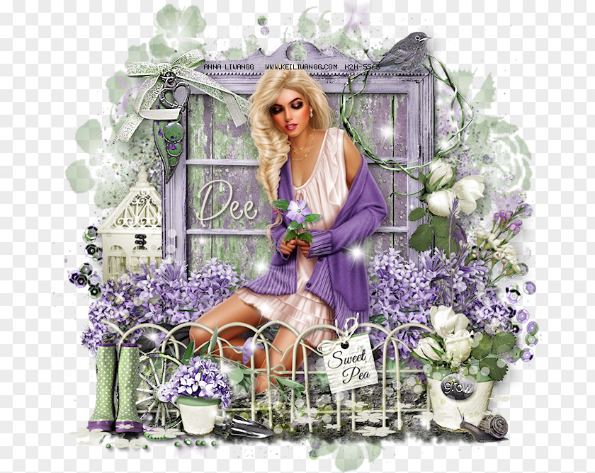 Pea Flower Floral Design Lavender Lilac Floristry PNG