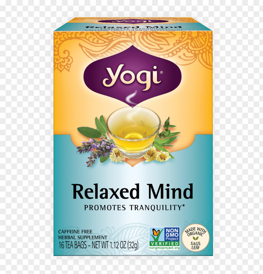 Tea Green Organic Food Yogi Herbal PNG