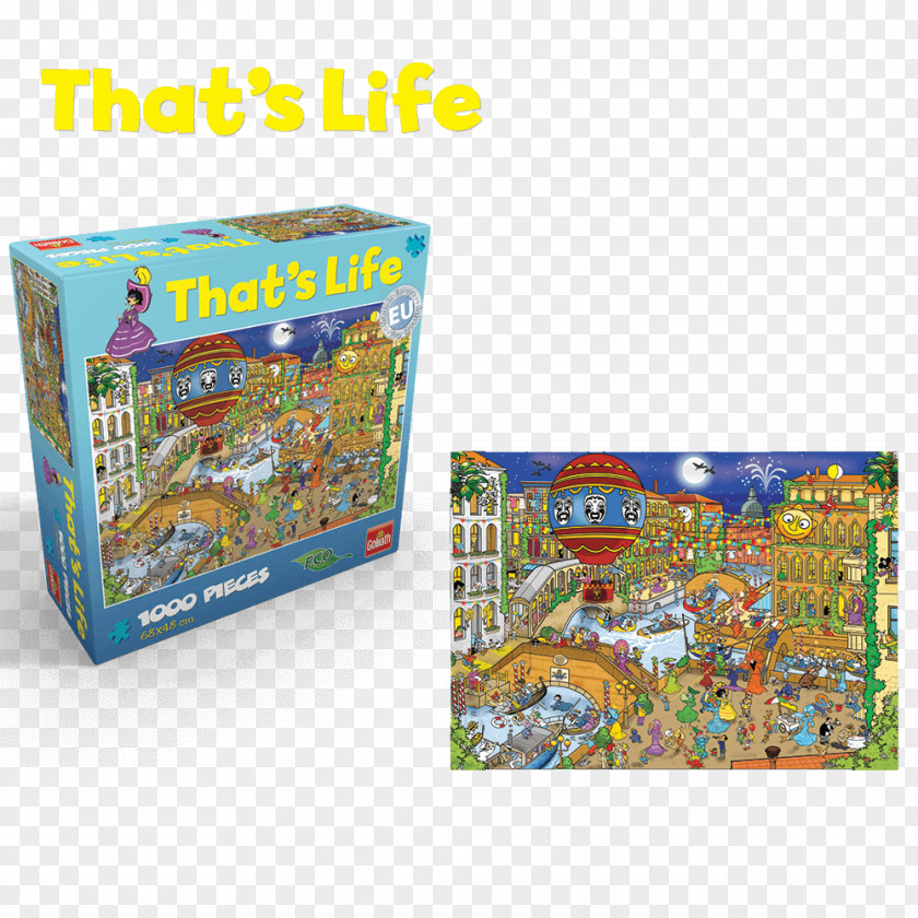 Toy Jigsaw Puzzles That's Life Game PNG