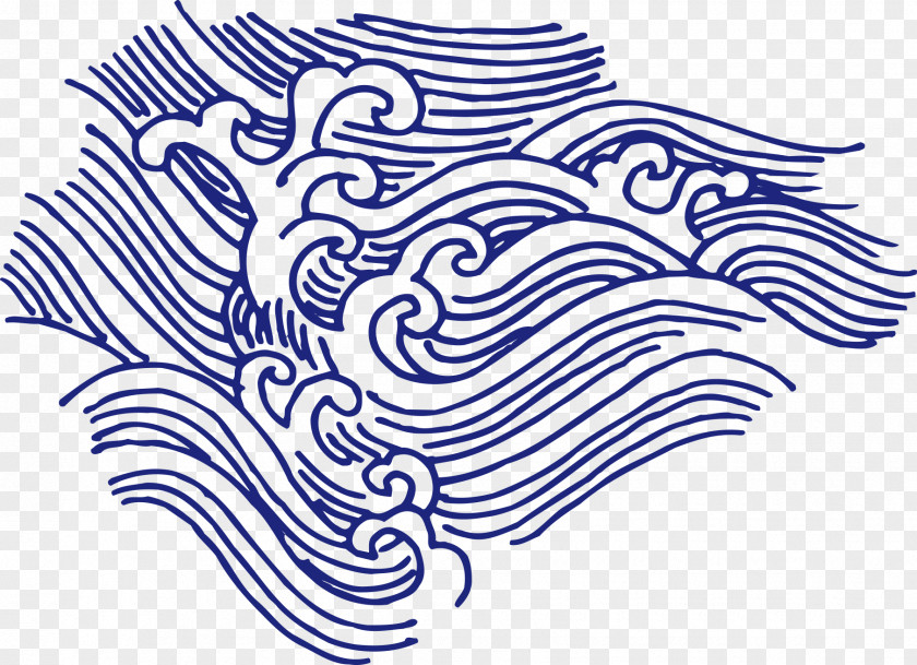 Vector Graphics Wind Wave Image Motif PNG