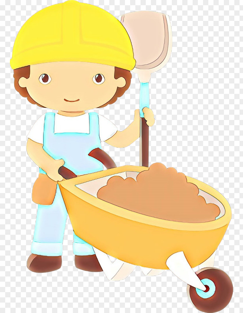 Construction Worker Food Cartoon PNG