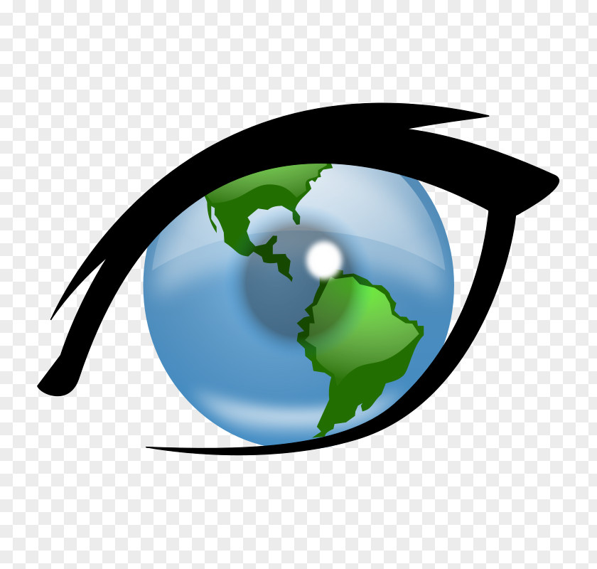 Eye Vector Globe World Clip Art PNG