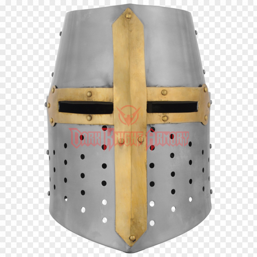 Helmet Crusades Middle Ages 14th Century Great Helm PNG