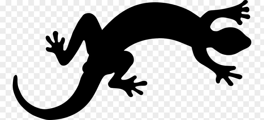 Lizard Clipart Reptile Silhouette Clip Art PNG