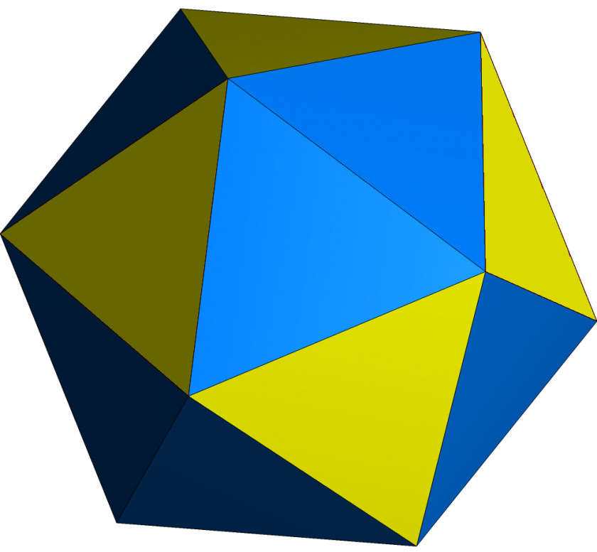 Math Vector Uniform Polyhedron Octahedron Geometry Icosahedron PNG